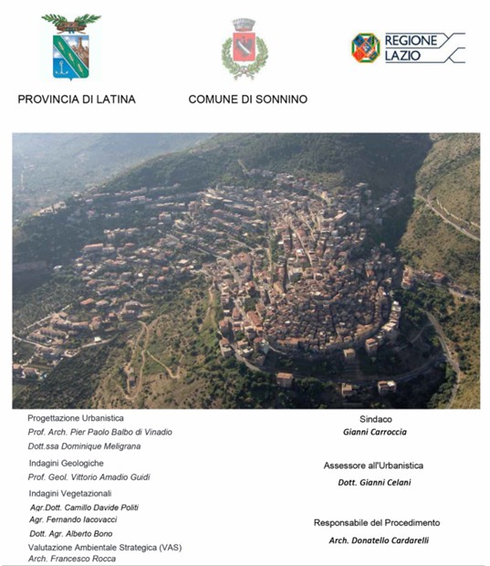 Variante Piano Regolatore Generale - Documentazione per la consultazione pubblica