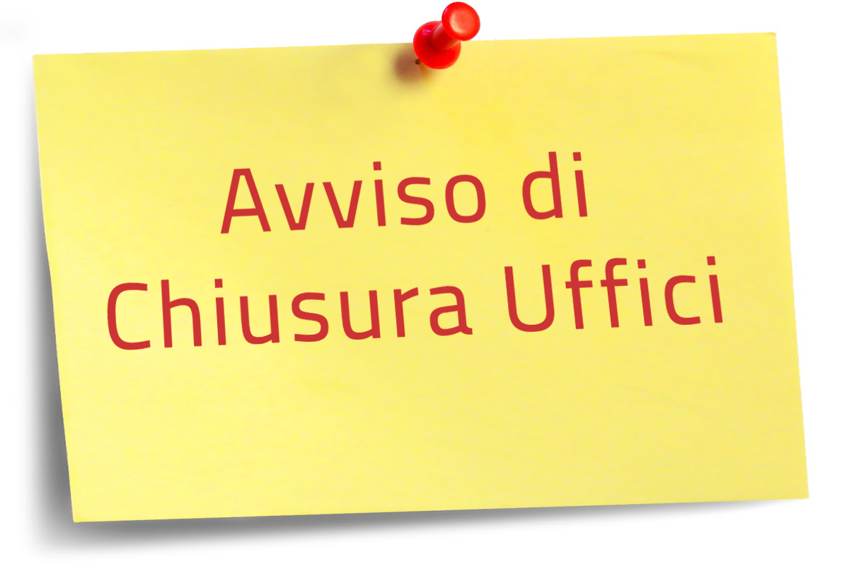 L'Ufficio Tecnico Area 4 venerdì 25/07/2025 non riceverà il pubblico