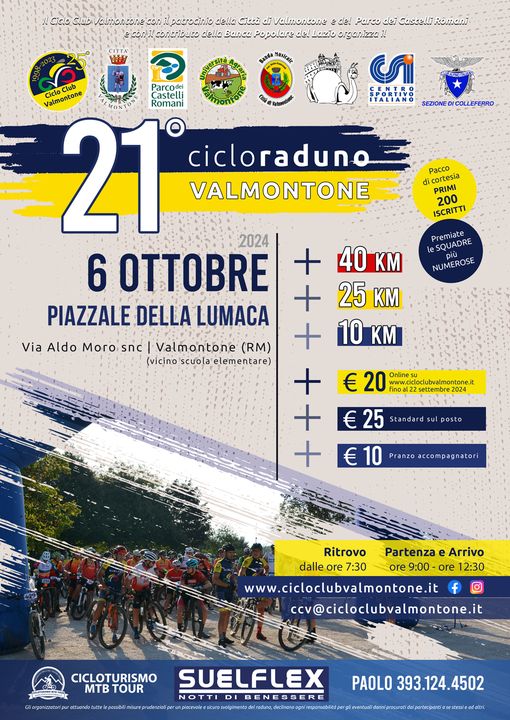 Cicloraduno Valmontone 2024