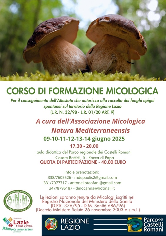 Corso di Formazione Micologica