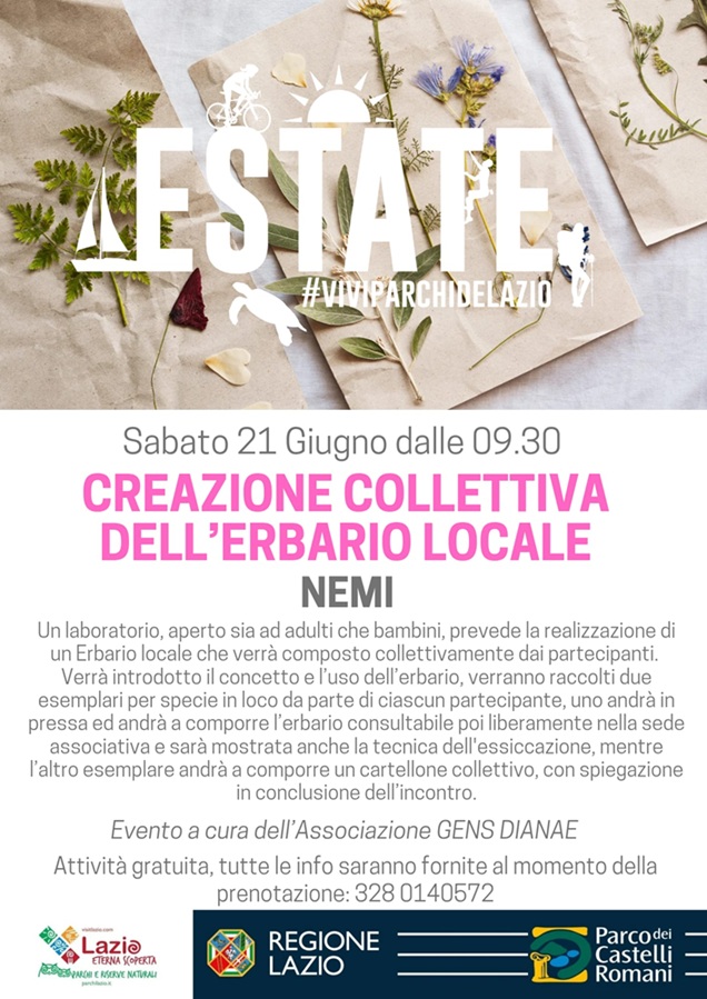 Creazione collettiva dell’Erbario locale