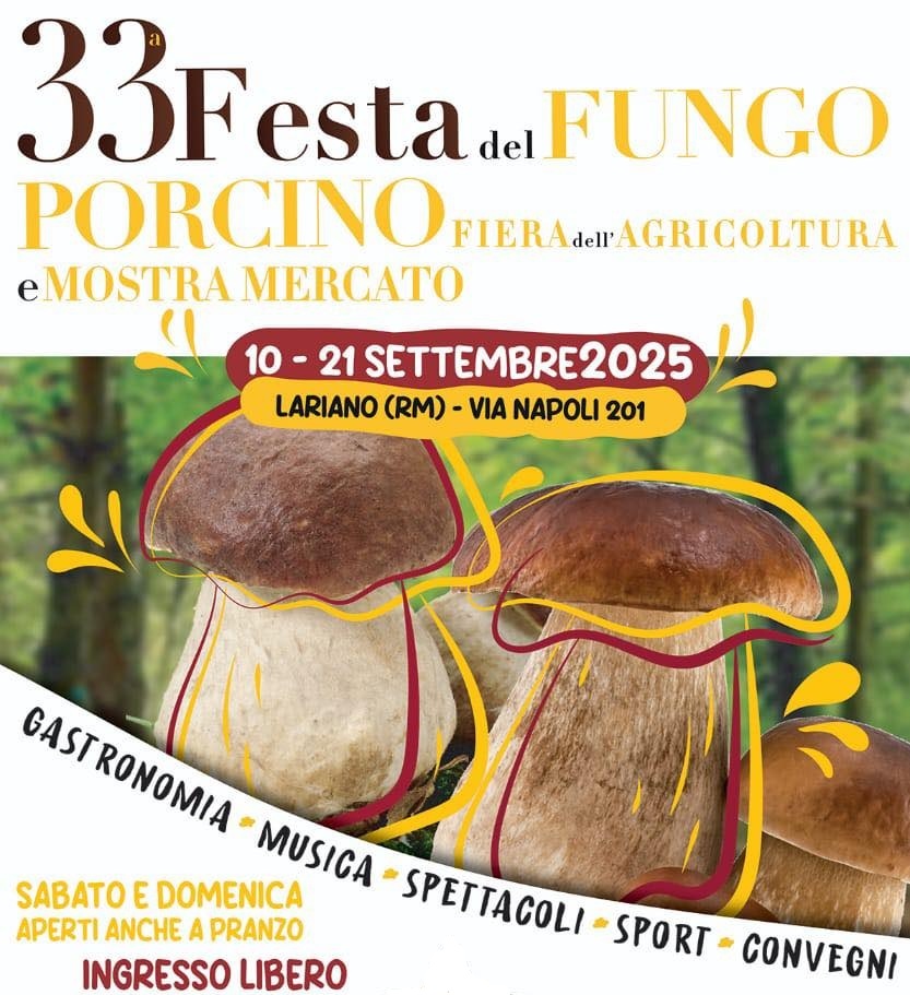 Festa del Fungo Porcino di Lariano