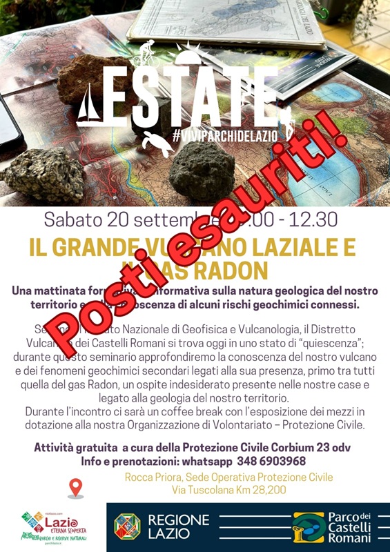 Il Grande Vulcano Laziale e il Gas Radon