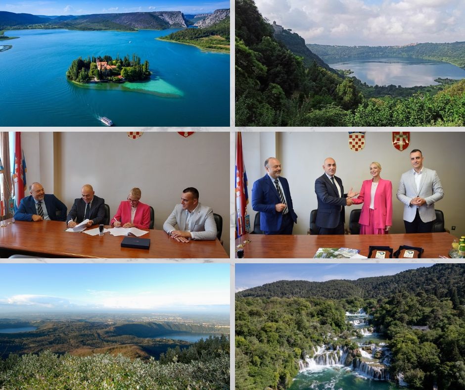 Il Parco Nazionale di Krka e il Parco Regionale dei Castelli Romani firmano un accordo di cooperazione
