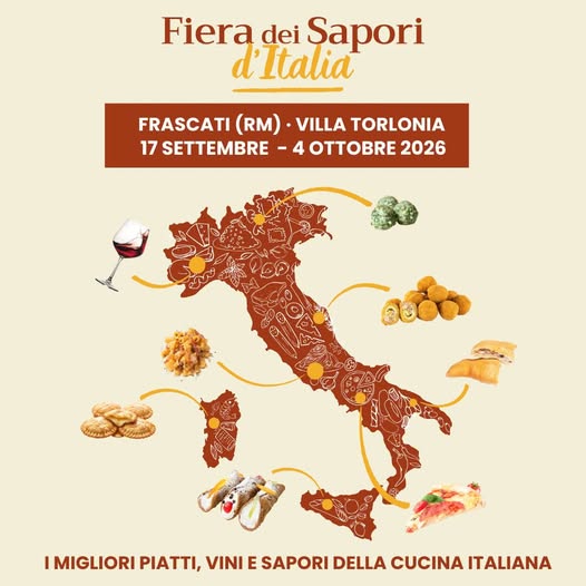 Al via la “Fiera dei Sapori d’Italia” a Villa Torlonia